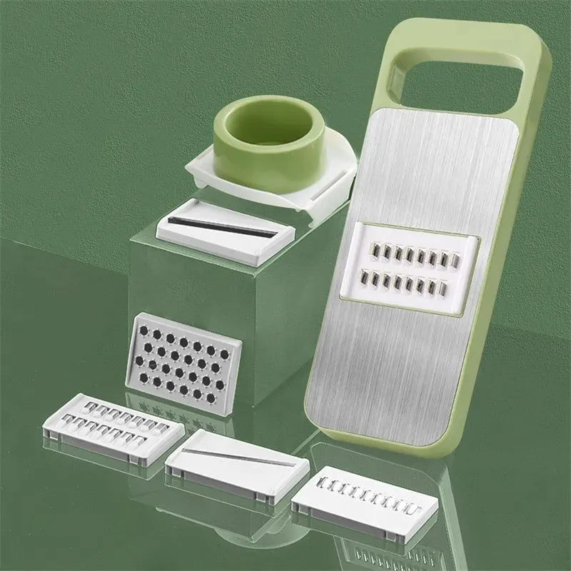 5-in-1 Multifunctional High-Quality Vegetable & Fruit Slicer With Five Changeable Blades